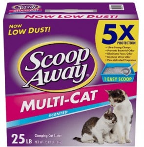 Scoop Away Multi-Cat Formula Clumping Cat Litter