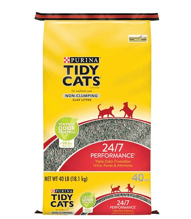 Tidy Cats Odor Control Clay Litter